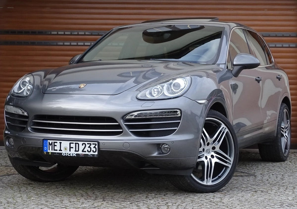 Porsche Cayenne cena 67700 przebieg: 221900, rok produkcji 2011 z Kałuszyn małe 742